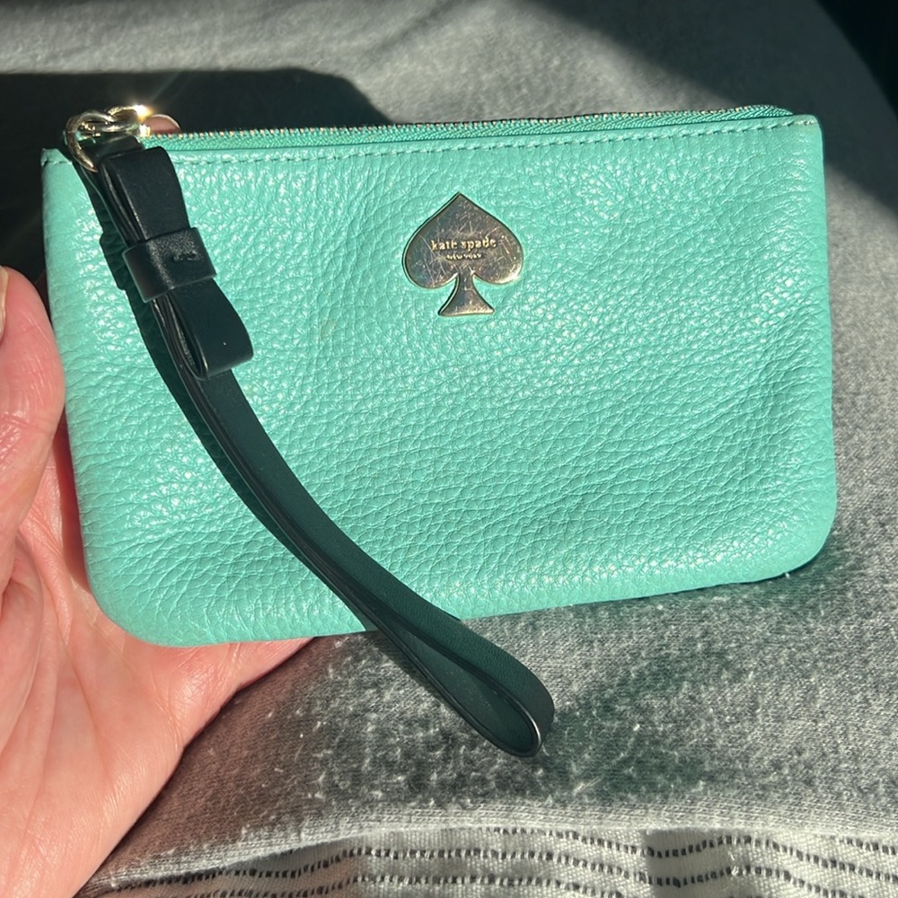 Kate Spade Tiffany Blue Wristlet/Wallet